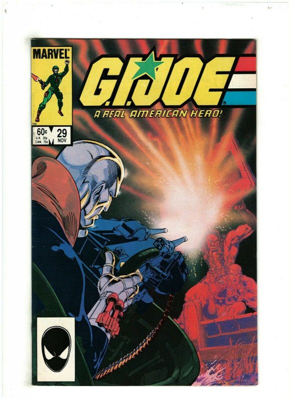 G.I. Joe ARAH #29 VF 8.0 1st Print Marvel Comics 1984 Destro 