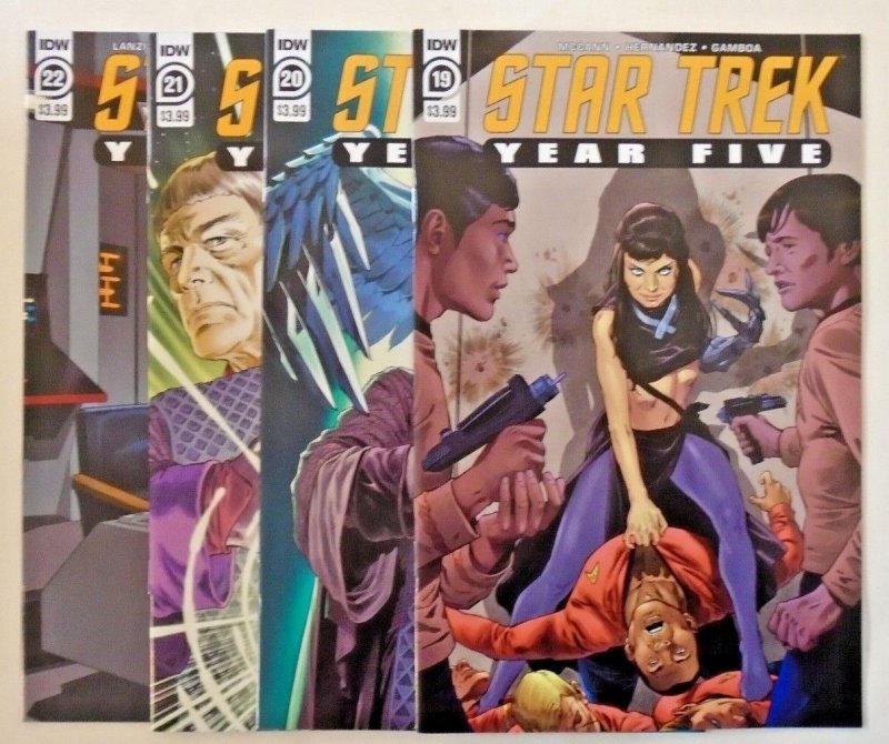 *Star Trek: Year Five (2020) #11-25, Valentine Special. (16 books) High Grade 