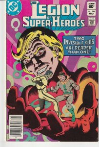Legion of Super Heroes(vol. 3) # 299 The Return of The Original Invisible Kid !