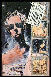 Plastic Forks Book #4 Epic Comics Graphic Novel Trade Paperback TPB 1990 VFNM
