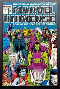 The Official Handbook of the Marvel Universe #17 (1987) 1st Jim Lee