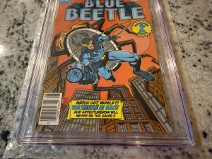 Blue Beetle # 1 CGC Graded 9.0 DC Comic Book 1986 JH23