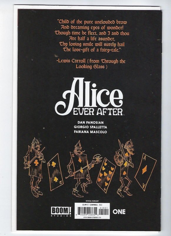 Alice Ever After 1 (2022) J Scott Campbell 1:10 Virgin Variant 3PK {NM+}