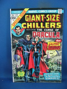 GIANT SIZE CHILLERS VF- DRACULA FIRST LILITH MARVEL 1974