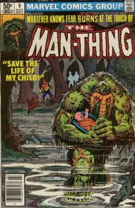 Man-Thing (2nd Series) #9 (Newsstand) VG ; Marvel | low grade comic J.M. DeMatte