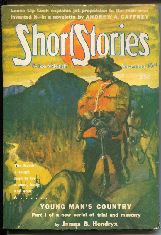 Short Stories 11/10/1945-RCMP-Mounties-Jim Kjelgaard-FN-
