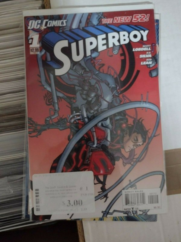 SUPERBOY #1  2011 DC THE NEW 52 LOBDELL