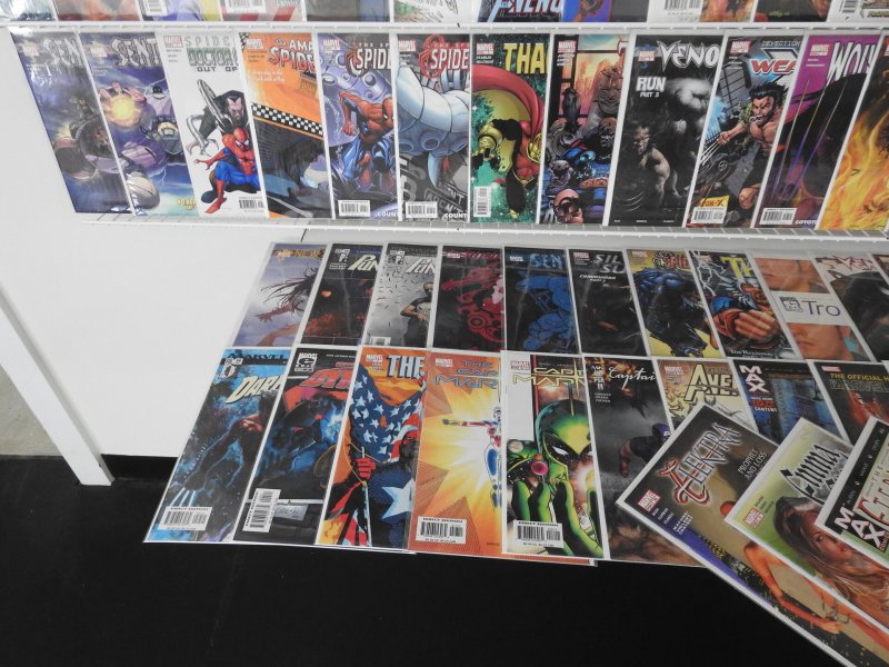 Huge Lot 160+ Comics W/ Spider-Man, Hulk, Wolverine, X-Men+ Avg VF-NM Condition!