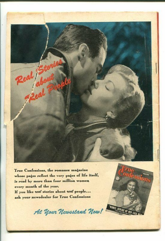 TRUE CONFIDENCES #1-1949-SPICY ART-NICE POSES--SOUTHERN STATES PEDIGREE-good 