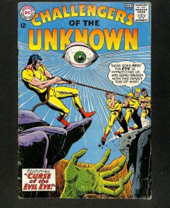 Challengers Of The Unknown #44 Curse of Evil Eye!