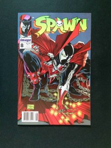 Spawn  #8  IMAGE Comics 1993 VF+ NEWSSTAND