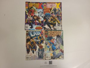 4 Marvel Comics #20 Cable + #2 Bishop + #1 2 Factor-X 9 TJ30