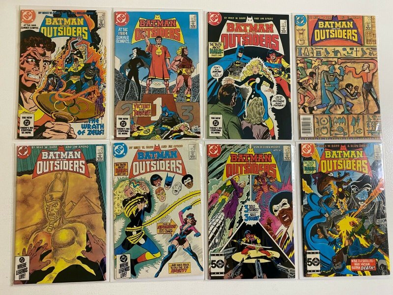 Batman and the Outsiders lot #3-29 DC 1st Series 22 pieces 6.0 FN (1983-'86)