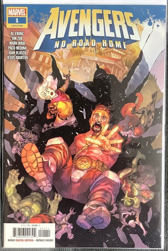 Avengers: No Road Home #1 (2019, Marvel) 1st Issue of Series. NM/MT