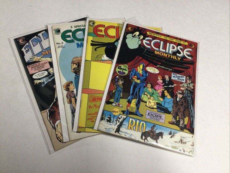 Eclipse Monthly 1 2 3 6 Nm Near Mint Eclipse Comics