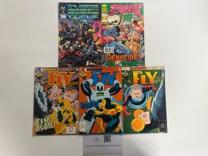 5 Indie Comics The Fly # 5 13 15 + Brigade # 2 + Cyber Force # 1 9 JS30
