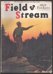 Field & Stream 6/1933-Arthur D. Fuller fishing cover-Harold Titus-Glenn Balch...