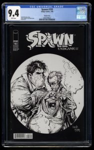 Spawn #193 CGC NM 9.4 White Pages Black and White Variant