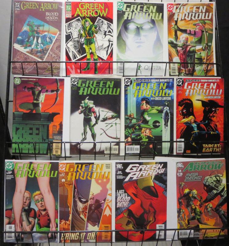 Green Arrow Mini-Library Survey Lot of 23Diff (DC 1988-2010) Black Canary Queen