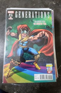 Generations: The Unworthy Thor & The Mighty Thor Kirby Cover (2017)