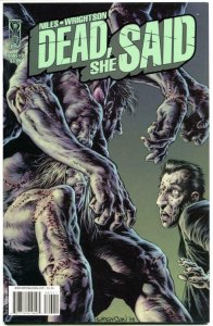 DEAD, SHE SAID #1 2 3, NM+, Bernie Wrightson, Steve Niles, 2008, Horror, IDW,1-3