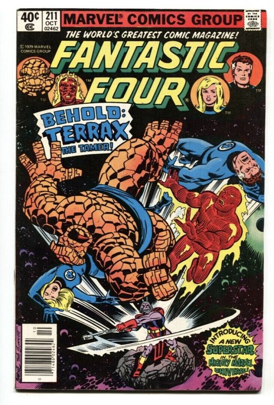 FANTASTIC FOUR #211 First  appearance of Terrax-Galactus FN/VF