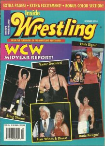 Inside Wrestling Magazine (1994) #10 VG ; London | low grade comic Hulk Hogan