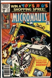 Micronauts #22 (1980) Micronauts