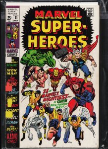 Marvel Super-Heroes #21 (1969) Namor the Sub-Mariner [Moisture Damage]