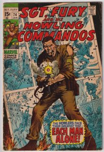 Sgt. Fury #74 Sgt. Fury