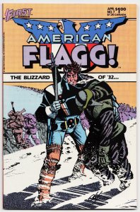 American Flagg! #7 (1984) American Flagg