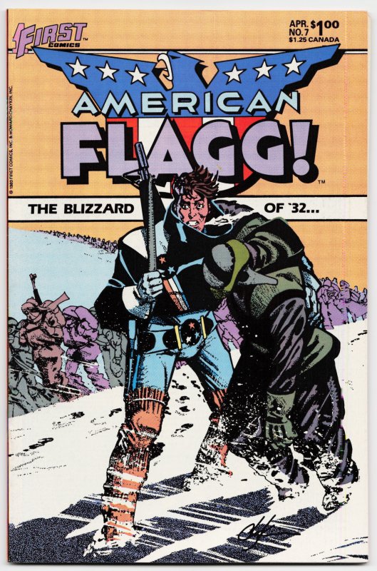 American Flagg! #7 (1984) American Flagg
