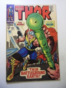 Thor #144 (1967) VG Condition moisture stains
