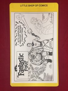 Fantastic Four #1 Kirby Black and White Hidden Gem Variant 1 Per Store 1st Apps