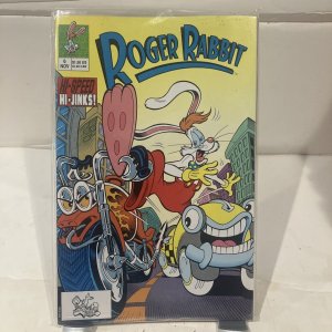 Roger Rabbit #6 Disney Comics 1990 Jessica Rabbit