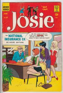 Josie #27 (Jun-67) VF+ High-Grade Josie