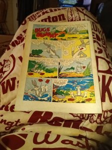 Bugs Bunny F.C.#200 Dell Publishing 1948  Golden Age Cartoon The Super Sleuth!