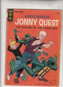 Jonny Quest #1 (Dec-64) VG Affordable-Grade Jonny Quest, Haji, Race, Bandit, 