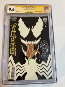 Venom The Enemy Within (1994) # 1 (CGC 9.6 SS) Signed & Sketch Bob Mcleod