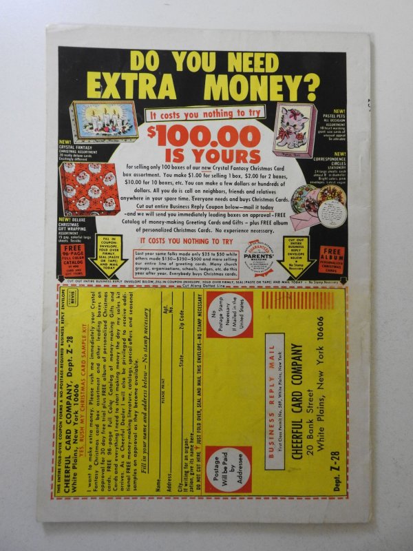 Marvel Feature #1 (1971) VG Condition moisture stain, 1/2 in spine split