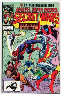 Marvel Super Heroes Secret Wars #3 (1984) [Key Issue]