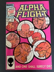 Alpha Flight #12 Direct Edition (1984) - VF/NM - Death of Guardian / Vindicator