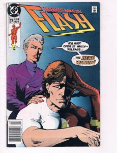 Flash #37 VF DC Comics CW TV Show Comic Book JLA Superman 1990 DE22