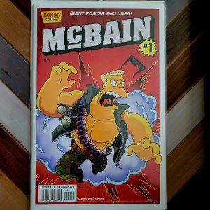 McBAIN #1 NM- (Bongo 2014) Simpsons  One-Shot feat Rainier Wolfcastle (GROENING) 