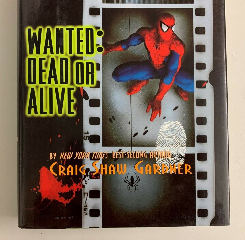 Spider-Man Wanted: Dead or Alive Novel Hardcover 1998 Craig Shaw Gardner 