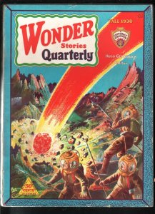 WONDER STORIES QUARTERLY 1930 FALL-FRANK R PAUL ART FN