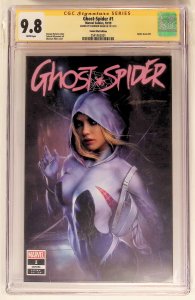 Ghost-Spider #1 (2019) CGC 9.8 Comic Mint Edition signed Maer!