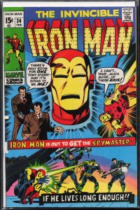 Iron Man #34 (1971) Iron Man