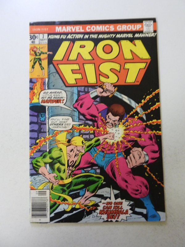 Iron Fist #7 (1976) VF- condition