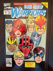 The New Warriors #25 Newsstand Edition (1992) - NM